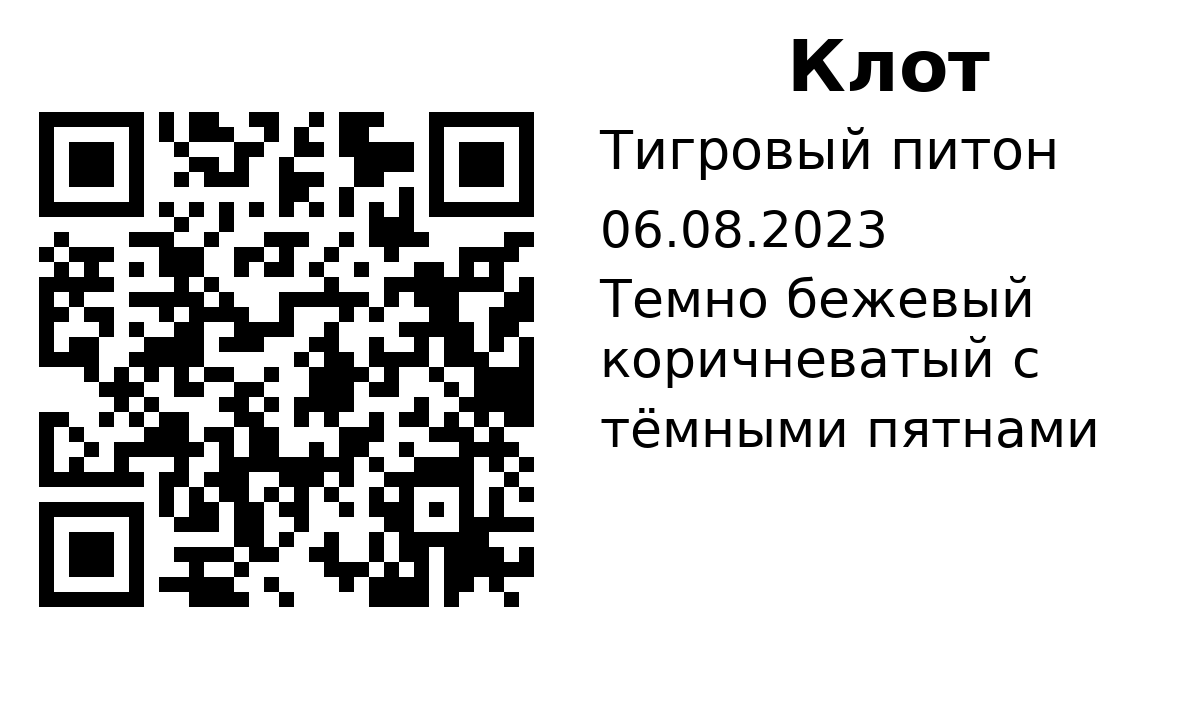 QR-карточка публичной страницы питомца